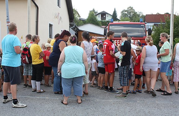 Kindersommer Feuerwehr & Imkerei 2015